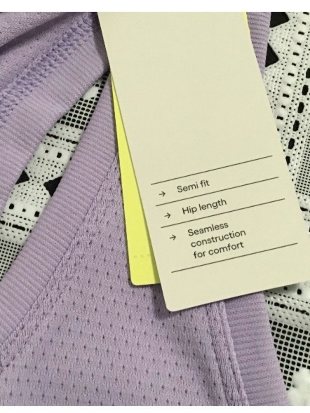 2- All in Motion Women's Size 2X Light Purple Semi Fit Hip Length Tank Top - Picture 6 of 10